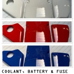 Ford Fiesta Mk7.5 Proform Large Engine Bay Dress Up Kit Bundle (various Colours) - Fiesta Mk7.5 ST180