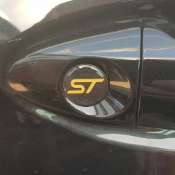 Paintmodz Proform Ford Focus Door Lock Barrel Overlay Badge - Mk7/7.5 Fiesta & Mk3/3.5 Focus