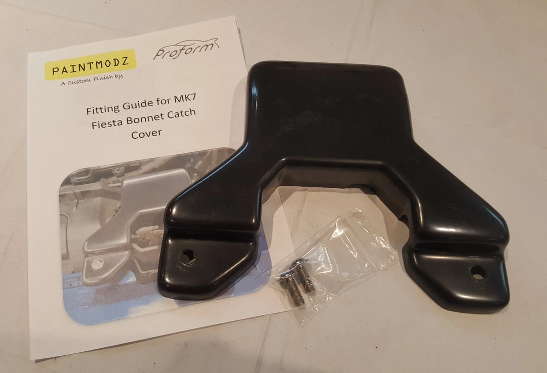 Paintmodz Proform Proform Bonnet Catch Plate Cover (various Colours) - MK7.5 Fiesta Ford Fiesta 5 Paintmodz Proform Proform Bonnet Catch Plate Cover (various Colours) - MK7.5 Fiesta Ford Fiesta