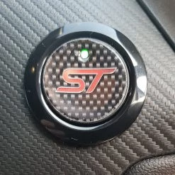 Paintmodz Proform Badges And Decals Push Start Power Button Overlay Badge - Mk8 Fiesta / Mk2 Puma ST