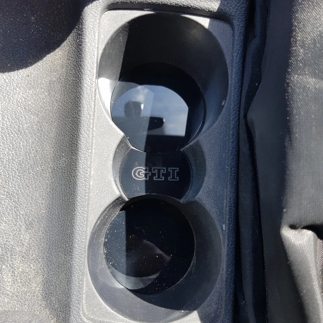 Paintmodz Proform Ltd Mk5 Golf GTI Engraved Cup Holder Insert Set 1 Paintmodz Proform Ltd Mk5 Golf GTI Engraved Cup Holder Insert Set