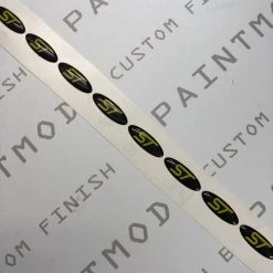 Paintmodz Proform Ltd Keyless Key Cover Gel Badge Inlay ST Or RS Ford Focus
