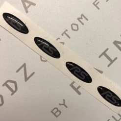 Paintmodz Proform Ltd Keyless Key Cover Gel Badge Inlay ST Or RS Ford Focus