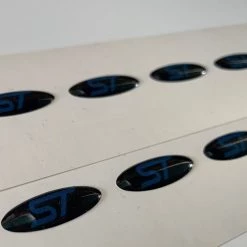 Paintmodz Proform Ltd Keyless Key Cover Gel Badge Inlay ST Or RS Ford Focus