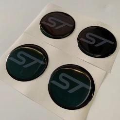 Paintmodz Proform Ltd Ford Focus Wheel Centre Cap Gel Overlays For 55mm Centre Caps