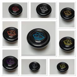 Paintmodz Proform Proform Volkswagen, Audi, Seat, Skoda Washer Bottle Bung Black Plastic/ Carbon Fibre Effect Plastic