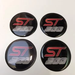 Paintmodz Proform Ltd Ford Focus Wheel Centre Cap Gel Overlays For 55mm Centre Caps