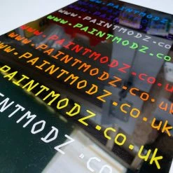 Paintmodz Proform Ltd URL Vinyl Sticker - Www.paintmodz.co.uk