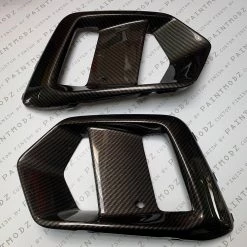 Paintmodz Proform Fog Surrounds Painted/Carbon Fibre Hydrodip - Genuine Ford MK3.5 Focus RS Ford Focus Mk3.5