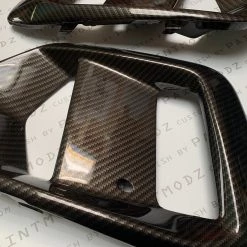 Paintmodz Proform Fog Surrounds Painted/Carbon Fibre Hydrodip - Genuine Ford MK3.5 Focus RS Ford Focus Mk3.5