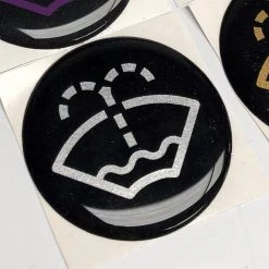 Paintmodz Proform Washer Logo Circular Gel Badge 43mm