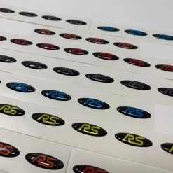 Paintmodz Proform Ltd Keyless Key Cover Gel Badge Inlay ST Or RS Ford Focus