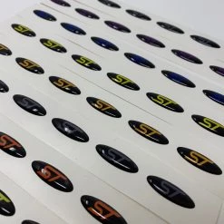 Paintmodz Proform Ltd Keyless Key Cover Gel Badge Inlay ST Or RS Ford Focus