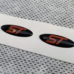 Paintmodz Proform Ltd Keyless Key Cover Gel Badge Inlay ST Or RS Ford Focus