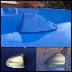 Paintmodz Proform 'Shark Fin' Aerial (Painted / Hydrodipped) - Mk3/3.5 Ford Focus / Mk8 Ford Fiesta