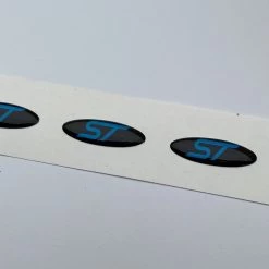 Paintmodz Proform Ltd Keyless Key Cover Gel Badge Inlay ST Or RS Ford Focus