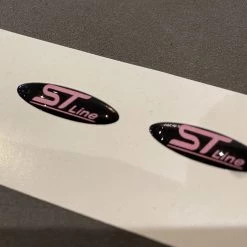 Paintmodz Proform Ltd Keyless Key Cover Gel Badge Inlay ST Or RS Ford Focus