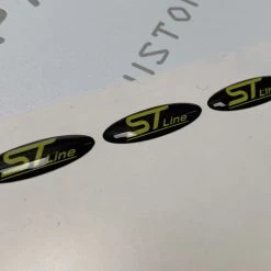 Paintmodz Proform Ltd Keyless Key Cover Gel Badge Inlay ST Or RS Ford Focus