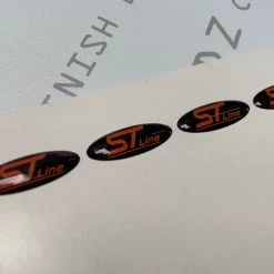 Paintmodz Proform Ltd Keyless Key Cover Gel Badge Inlay ST Or RS Ford Focus