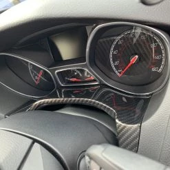 Paintmodz Proform Ltd Ford Focus Main Gauge Pod Trim Carbon Fibre - Mk3/3.5 Focus (Painted/Hydrodipped)