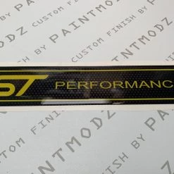 Paintmodz Proform Ford Focus Engine Cover Gel Badge - MK3/3.5 Focus ST